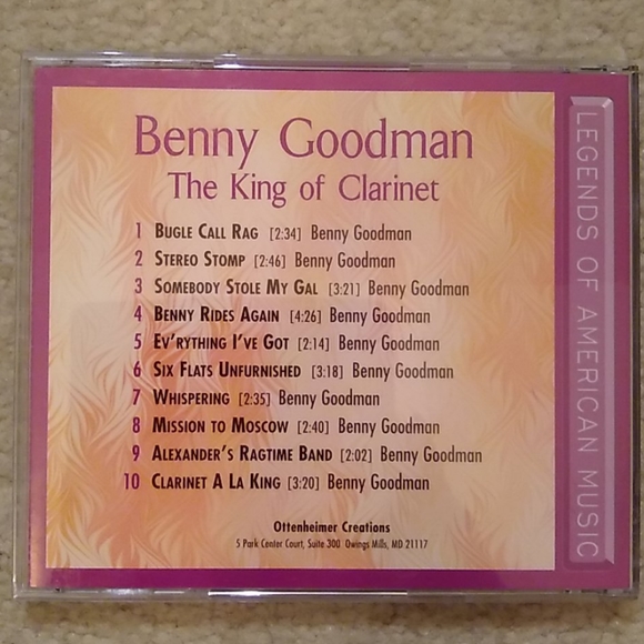 CDs 4 DISC SET of Legends of American Music - Picture 10 of 10